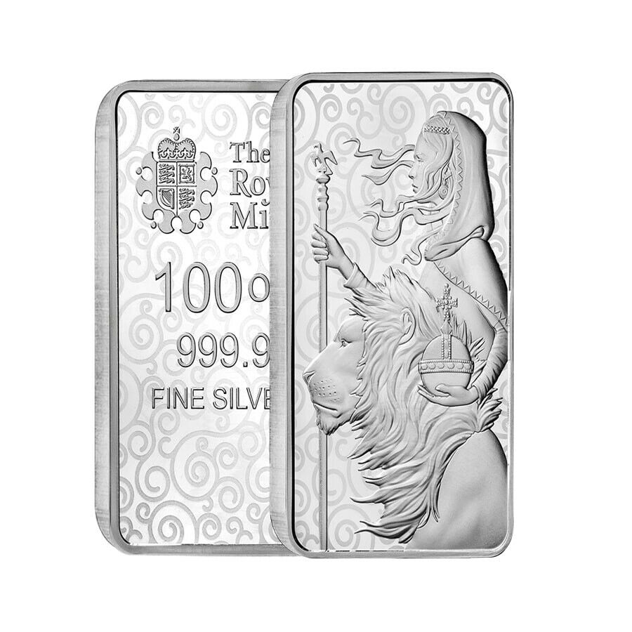 100 Oz Great Britain The Great Engravers Collection Una And The Lion