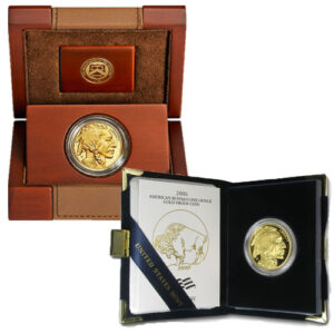 1 oz Proof American Gold Buffalo Coin (Random Year, Box + CoA)