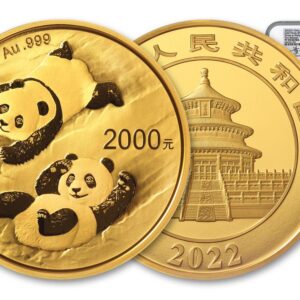 2022 150 Gram Proof Chinese Gold Panda Coin