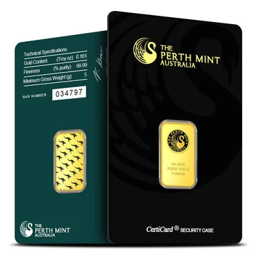 Gram Perth Mint Gold Bar For Sale New W Assay Complex Metals