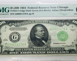 Buy 1934 $1000 Federal Reserve Note (PMG Very Fine 25)