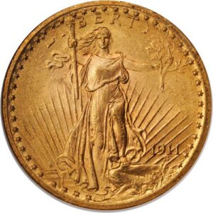 Buy Pre-33 $20 Saint Gaudens Gold Double Eagle Coin (XF)