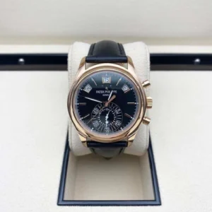 Patek Philippe 5960R-012 Annual Calendar Chronograph Black Dial Full Set Mint Condition