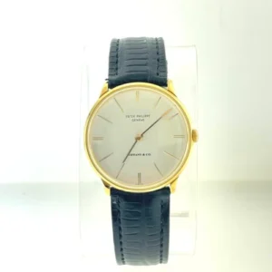 Patek Philippe Calatrava Tiffany 2573/1 White Dial Custom Strap 33mm