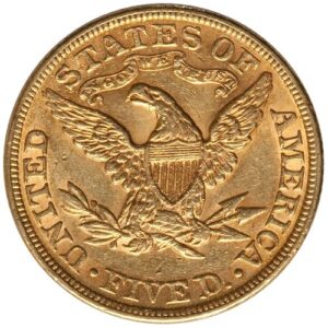 Pre-33 $5 Liberty Gold Half Eagle Coin (XF)