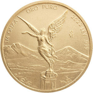 Buy 2022 1/4 oz Mexican Gold Libertad Coin (BU)
