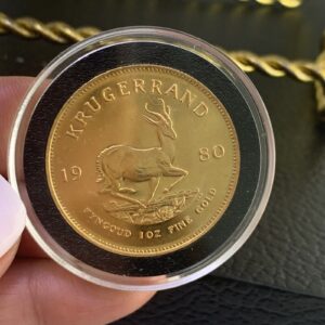 1980 1 oz South African Gold Krugerrand Coin