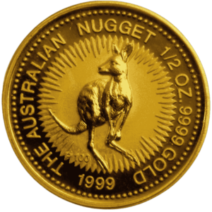 1999 10 oz Australian Gold Kangaroo Coin For Sale