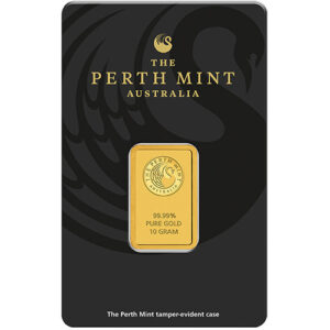10 Gram Perth Mint Gold Bar For Sale (New w/ Assay)
