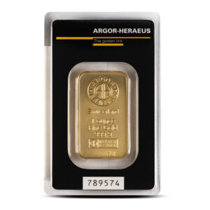 1 oz Argor Heraeus Gold Bar For Sale (New w/ Assay)