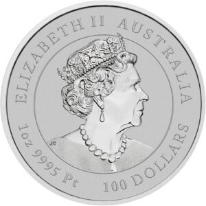 2022 1 oz Australian Platinum Lunar Tiger Coin (BU)