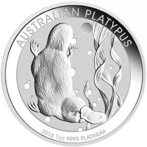 1 oz Australian Platinum Platypus Coin (Random Year)