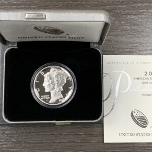 2018-W 1 oz Proof American Platinum Eagle Coin (Box + CoA)