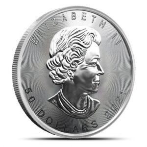 Buy 2021 1 oz Canadian Platinum Maple Leaf Coin (BU)