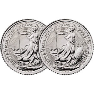 2021 1/10 oz British Platinum Britannia Coin (BU)