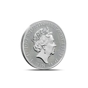 2021 1/10 oz British Platinum Britannia Coin (BU)