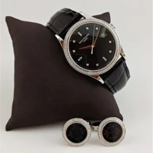 Buy Patek Philippe Calatrava 5297G-001 with matching Cufflinks 205.9108G