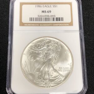 1986-2020 American Silver Eagle 35-Coin Set NGC MS69