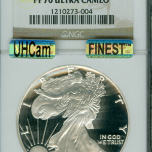 1995-W 1 oz Proof American Silver Eagle Coin NGC PF70 UCAM