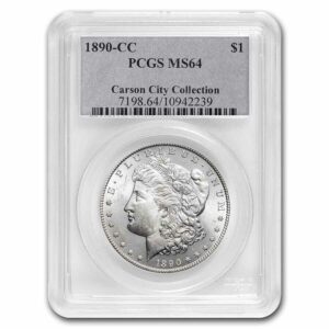 Buy 1890-CC Morgan Silver Dollar Coin PCGS MS64