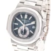 Patek Philippe Nautilus 40 mm 5980 1A Steel Blue Dial Full Set 100 NEW