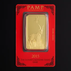 100 Gram PAMP Suisse Lunar Goat Gold Bar (New w/ Assay)