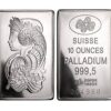 10 oz PAMP Suisse Palladium Bar For Sale (New w/ Assay)
