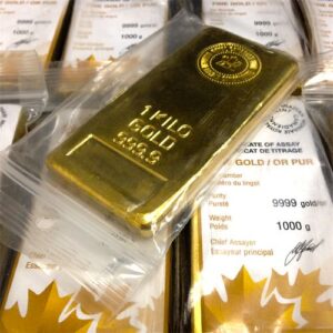 1 Kilo Elemetal Gold Bar For Sale (New)