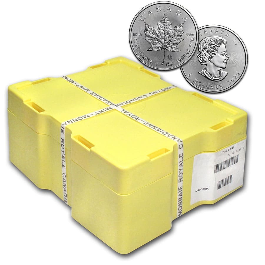 Buy 2013 Canadian Silver Maple Leaf Monster Box (500 Coins, BU)