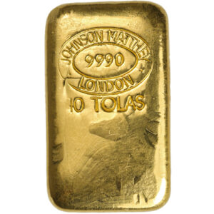 3.75 oz 10 Tolas Gold Bar For Sale (Varied Condition, Any Mint)