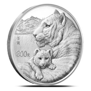 Buy 2022 1 Kilo Chinese Silver Lunar Year of the Tiger Coin (Box + CoA)