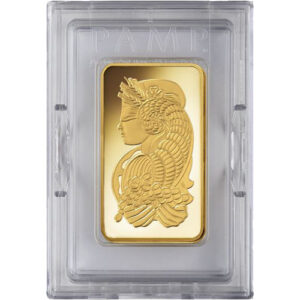 Buy 5 oz PAMP Suisse Fortuna Gold Bar (New w/ Assay)