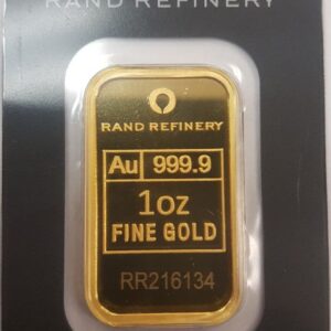 1 oz Rand Refinery Gold Bar For Sale (New w/ Red Assay)