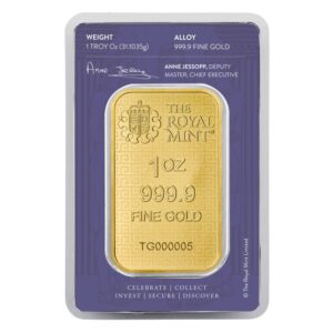 1 oz Great Britain The Great Engravers Collection Three Graces Gold Bar (New/ Assay)