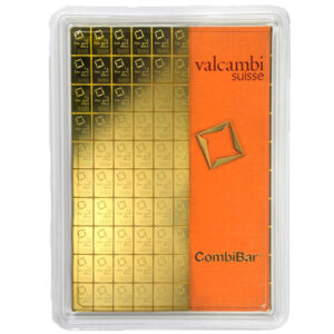 Buy 100 Gram Valcambi Gold CombiBar (100x1g w/Assay)