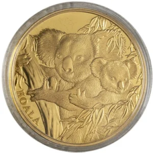 2022 1 oz Proof Niue Gold Koala And Joey Coin