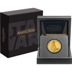 2022 1 oz Proof Niue Gold Mandalorian Ahsoka Tano Coin (Box + CoA)