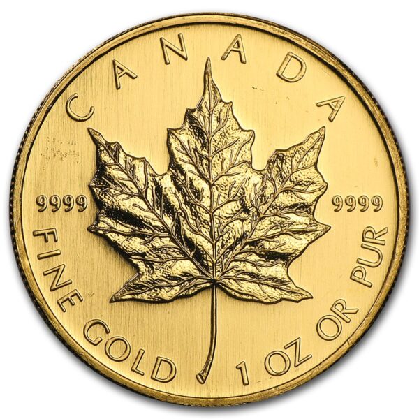 2008 1 oz Canadian Gold Maple Leaf Coin - Image 2