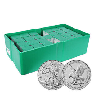 2022 1 oz American Silver Eagle Monster Box (500 Coins, BU)