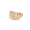 Bvlgari Serpenti Viper Rose Gold Diamond Ring - Image 2