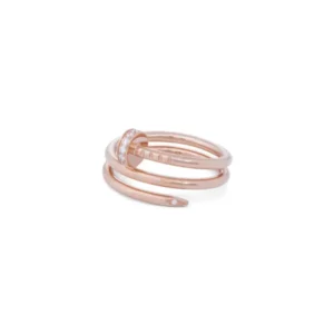 Cartier Juste un Clou Rose Gold Diamond Ring