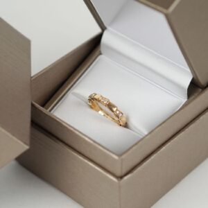 Bvlgari Serpenti Viper Rose Gold Diamond Ring