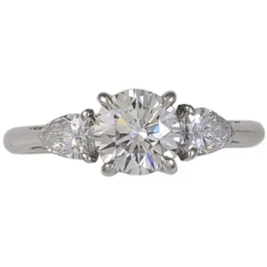 Diamond Platinum Ring Tiffany & Co