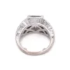 Graff GIA Certified Emerald Cut 4.03 Carat Diamond Fancy Cut Diamond Set Ring - Image 5