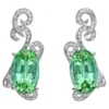 Green Tourmaline Earrings 11.66 Carats - Image 4