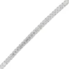 35.40 Carat Emerald Cut Diamonds Platinum Graduated Tennis Bracelet - Image 2