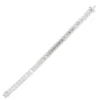 35.40 Carat Emerald Cut Diamonds Platinum Graduated Tennis Bracelet - Image 4