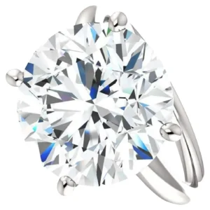 Round Diamond Platinum Ring GIA Certified 10.48 Carats