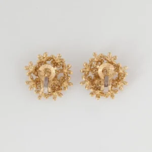 Socrate Diamond Earrings in 18K Yellow Gold