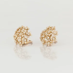 Socrate Diamond Earrings in 18K Yellow Gold